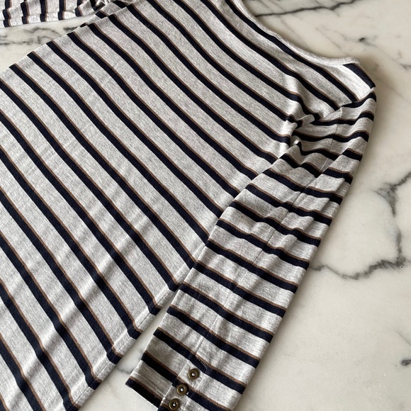 Club Monaco Stripe Jersey Knit Dress - Picture 11 of 14